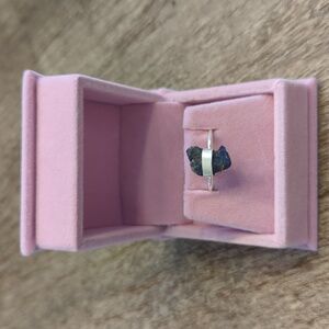 NWT 925 Silver and Genuine Lapis Gemstone Ring size 9